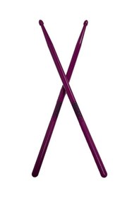 Resim Midex Gfk-801pu 5a Bateri Baget Kırılmaz Polyemid Mor Renk Davul Bageti 5a Drumsticks 
