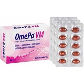 Resim Omepa Vm Takviye Edici Gıda 30 Yumuşak Kapsül 