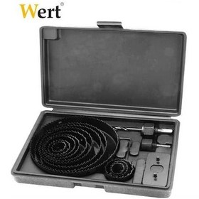 Resim Wert 2522 Delik Açma Testere Seti 16 Parça 