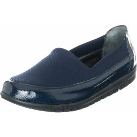 Resim Costo Shoes 1146-1 Lacivert Rahat Streç Büyük Numara Kadın Babet Ayakkabı 