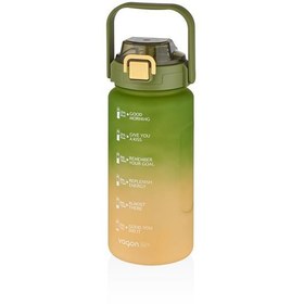 Resim Vagonlife VGN2213 1500ml Yeşil Pipetli Matara 