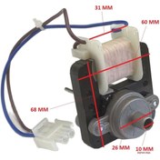 Resim Ozba Ticaret NoFrost Buzdolabı İnce Milli İç Evaporatör Fan Motoru - SRF 58 