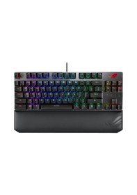 Resim Asus ROG Strix Scope TKL Deluxe Cherry MX Red Switch RGB Türkçe Mekanik Oyuncu Klavye 