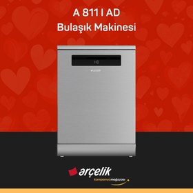 Resim A 811 I AD Yapay Zekalı Diamond Serisi Solo Bulaşık Makinesi 