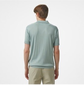 Resim Nautica Erkek Yeşil Classic Fit Polo Düz K55329t Yeşil 