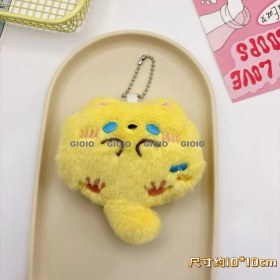 Resim Silver1 Peluş Karikatür Anahtarlık Kolye Küçük Hediye Bebek Kolye Çanta Çekicilik Aksesuarları (Yurt Dışından) 