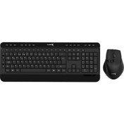 Resim Turbox Maindesk USB Kablosuz 2.4ghz Piano Black Multimedya Standart Q Bilek Destekli Klavye ve Mouse Set Turbox Maindesk USB Kablosuz 2.4ghz Piano Black Multimedya Standart Q Bilek Destekli Klavye ve Mouse...