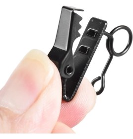 Resim Andoer EY-J06A (Tekli) 10MM Kablolu Yaka Mikrofonu Klipsi D5165-2 