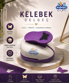 Resim andelart Şekilli Orta Boy Delgeç 2,5 cm 