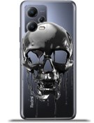 Resim Xiaomi Redmi Note 12 Pro 5G Kılıf Silikon Kapak Danger 