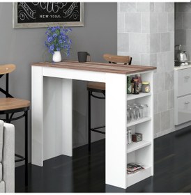 Resim Bicabin Bicabin Tekila Raflı Bar Masası, Yemek, Mutfak Masası (529778366) 