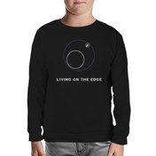 Resim PUBG - Living on the Edge Siyah Çocuk Sweatshirt 