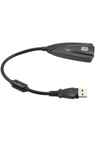 Resim Plus Bilişim Usb Ses Kartı Harici 7.1 Usb Ses Kartı 12 Kanal 5hv2 Destekli Yüksek Kalite Plus Bilişim 