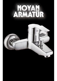 Resim Banyo Bataryası /noyan Armatür Spectra Banyo Bataryası -sıcak Soğuk Aç Kapa Musluk Krom 