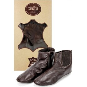 Resim Akdam Dana Derisi Kahverengi Mest 