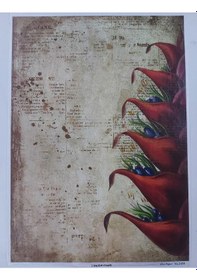 Resim Lineart Pirinç Dekopaj Kağıdı - 3456 