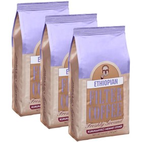 Resim Mehmet Efendi Filtre Kahve Etiyopya 250 G 3'Lü 