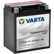 Resim Varta Powersports Agm Ytx16bs 12v 14ah 210a 