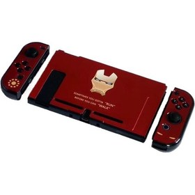Resim Jzcat Nintendo Switch Bölünmüş Kılıf Oyun Teması Renkli Kılıf Sert Kılıf-a130 