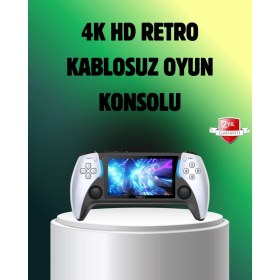 Resim Eco Lounge Şarjlı 4 Saat Oyun Süreli Tv Bağlantılı Retro Oyun Konsolu 