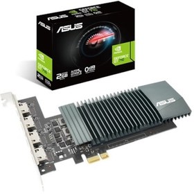 Resim Asus NVIDIA GeForce GT 710 4H-SL-2GD5 2 GB 64 Bit DDR5 Ekran Kartı 