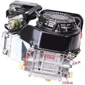 Resim Deko Turkey 20Mm Kamalı Benzinli Motor 6.5Hp Çapa Römork Motorpum 