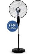 Resim KumTeks Kumtel KTF-320 Siyah Vantilatör 16'' (3P) 