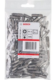 Resim Bosch Extra Hard PZ 2x25 MM Vidalama Ucu 100'lü - 2607001561 