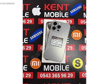 Resim Apple iPhone 15 Pro Max İkinci El TR | 256 GB | Natürel Titanyum 