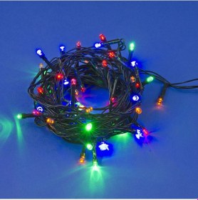 Resim Büro Ev Ofis Yazlık İçin 10mt 100led 2mod Pilli Rgb Işık Siyah Kablolu Lamba Diğer 