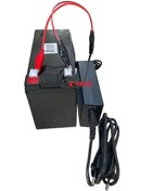 Resim EYEPC Akülü Araba Uyumlu 12 Volt 12 Amper Akü Ve Şarj 3.5 Amper Adaptörlü 