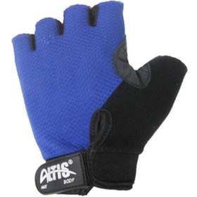 Resim ALTIS MAX BODY ELDİVENİ L SİYAH MAVİ 