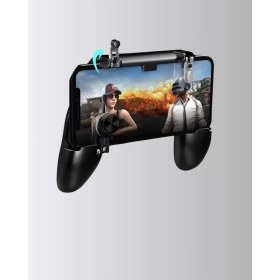 Resim Pubg Mobile Uyumlu Joystick ve Parmak Tetikli Oyun Gamepadi Midastech 