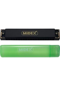 Resim Midex Hn-20bk Siyah 20 Delikli Mızıka 