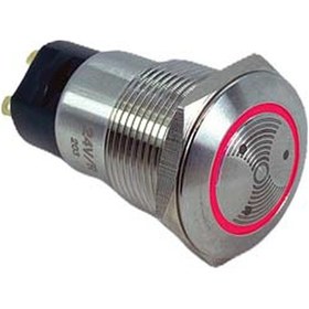Resim 19mm Metal Buzzer Ip50 24 Volt 