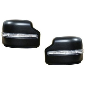 Resim Jimny Jb64 Jb74 2019-2022 İçin Led Dönüş Işıkları Araç Arka Ayna Kapağı - Yedek Yan Ayna 