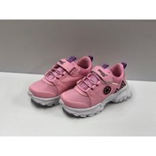 Resim KAFKASLAR Pembe - Yıldızlı Kız Çocuk Kalın Taban Kışlık Spor Sneakers Ayakkabı 