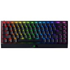 Resim Razer BlackWidow V3 Mini Hyperspeed Green Switch RGB Q İngilizce Siyah Oyuncu Klavyesi 
