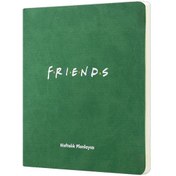 Resim Mabbels Planlayıcı Tarihsiz Friends 15x17 Yeşil PLN-389057 