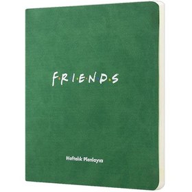 Resim Mabbels Planlayıcı Tarihsiz Friends 15x17 Yeşil PLN-389057 
