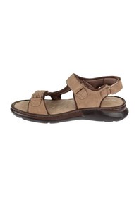 Resim Forelli Hakiki Deri Comfort Cırtlı Erkek Sandalet For-40526 Kum Nubuk-kum Nubuk Kum Nubuk 