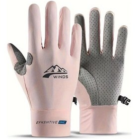 Resim Güneş Koruyucu Eldivenler, Erkek Ve Kadın Balıkçılık 