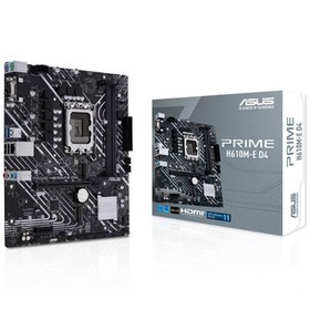 Resim Asus Prime H610M-E D4 CSM Intel LGA1700 2xDDR4 Micro ATX Anakart 