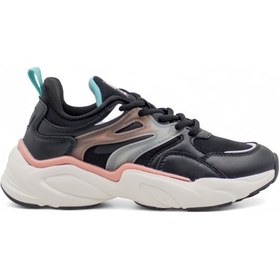 Resim Jump 30905 Kadın Sneaker Günlük Spor Ayakkabı Siyah 