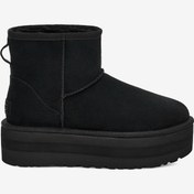 Resim UGG Classic Mini Platform Kadın Siyah Bot 