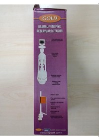 Resim Aset Gold Basmalı İç Takım Tse Belgeli Klozet Rezervuar İç Takım Beyaz 