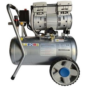 Resim Hyundai HM1024S Hava Kompresörü Sessiz & Yağsız 750W 24 L 