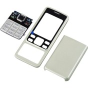 Resim OEM Nokia 6300 Uyumlu Ön + Arka Kapak + Tuş Takımı Set 