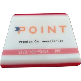 Resim 3EGROUP Point Ppf Tph Silikon Cekcek Ragle Cam Filmi Cekme Uygulama Aparati Kirmizi 10X7Cm P065A 