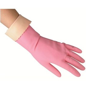 Resim Vileda Sensitive Küçük Boy Bulaşık Eldiveni No: 7 Pembe S 